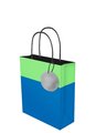 Small Gift Bag Blue Green