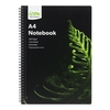 ICON SPIRAL NOTEBOOK A4 PP COVER BLACK 240Pgs