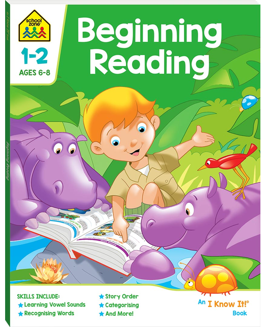 School Zone I  know it:  Beginning Reading