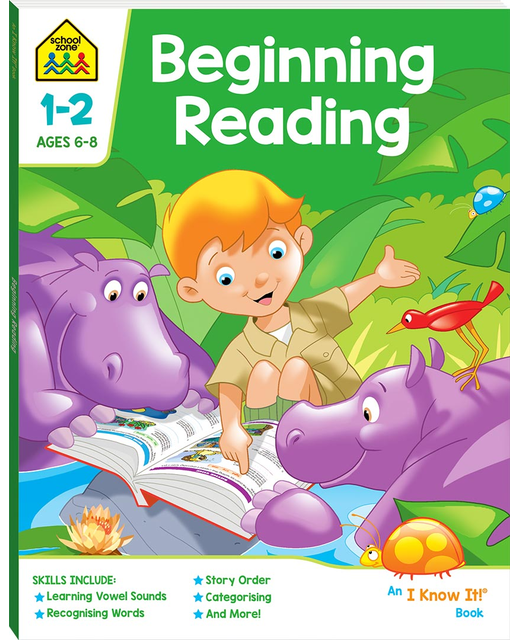 School Zone I  know it:  Beginning Reading