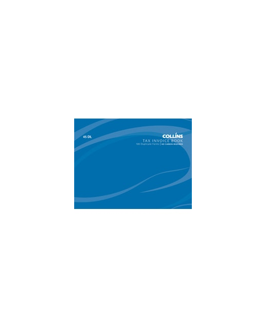TAX INVOICE BOOK COLLINS