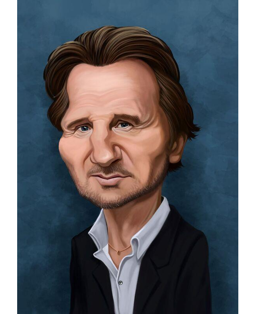 LOUDMOUTH CARDS : LIAM NEESON