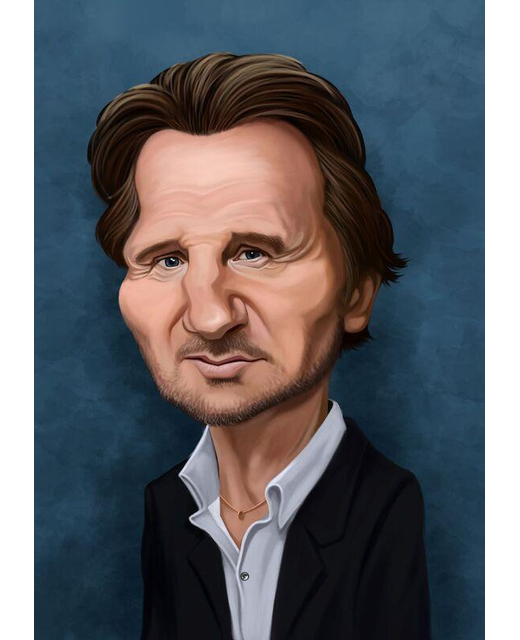 LOUDMOUTH CARDS : LIAM NEESON