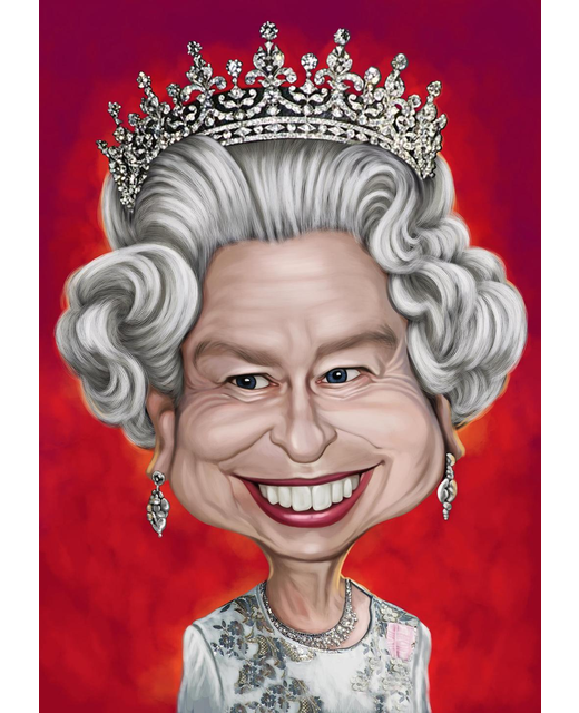 LOUDMOUTH CARDS : THE QUEEN