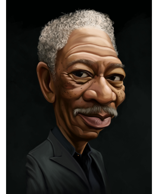 LOUDMOUTH CARDS : MORGAN FREEMAN