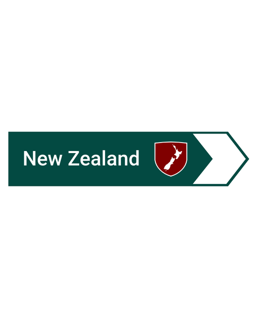 ROAD SIGN MAGNET NEW ZEALAND 
