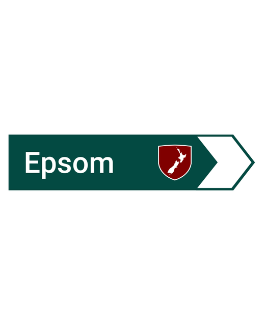 ROAD SIGN MAGNET EPSOM 