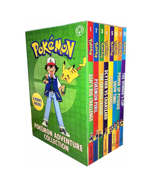 POKEMON ADVENTURE COLLECTION 8 BOOKS