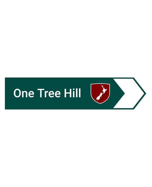ROAD SIGN MAGNET ONE TREE HILL