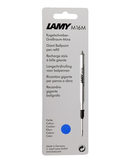 Lamy M16 (M) BP Refill Blue Blister Carded