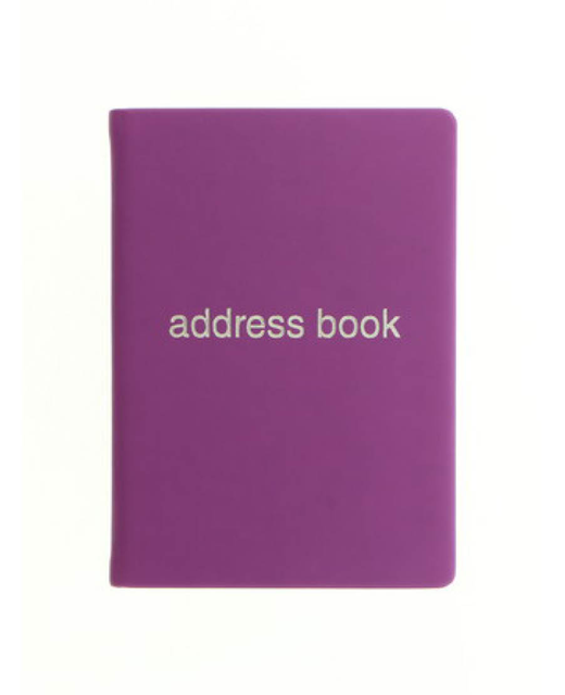 LETTS DAZZLE A6 ADDRESS BK PURPLE