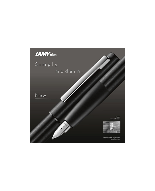 LAMY AION FOUNTAIN PEN BLACK 
