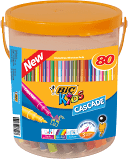 Felt Pens Bic Cascade Tub 80 Stationery Arts Crafts Onehunga Felt Pens Bic Cascade Tub 80 Stationery Arts Crafts Onehunga