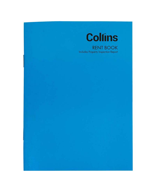 Collins Rent Book 12 Leaf 102x148mm