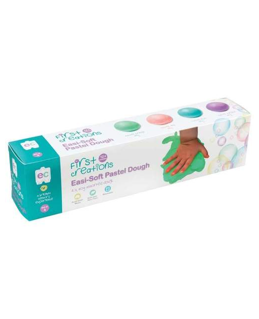 EASI SOFT PASTEL DOUGH SET 4