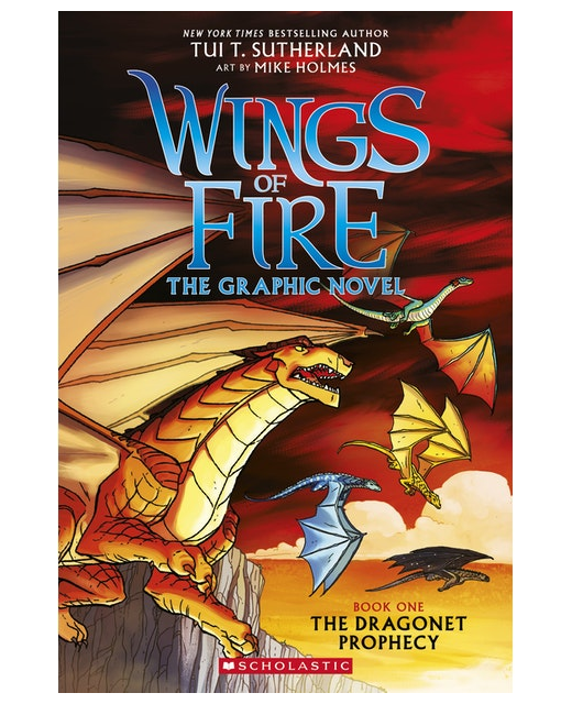 Wings of Fire Graphic Novel 1 - The Dragonet Prophecy
