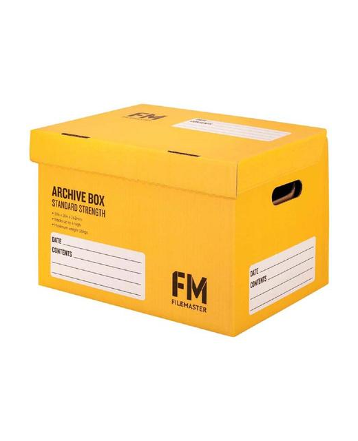 ARCHIVE BOX FM NO.1 YELLOW