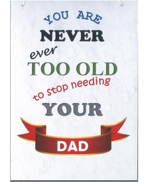 Father's Day A4 Plaques