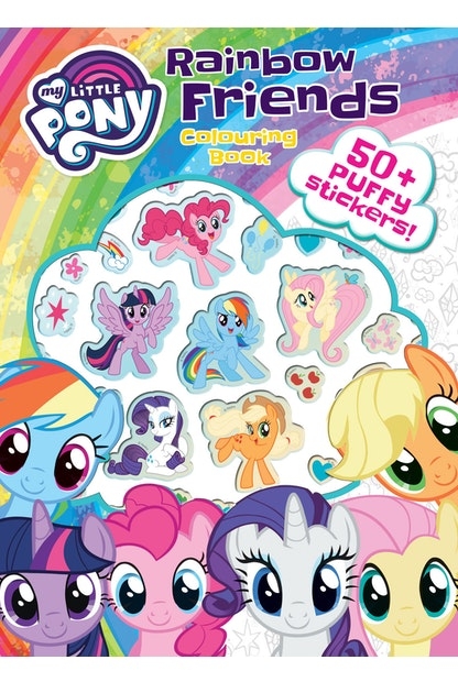 MY LITTLE PONY PUFFY STICKER - Children Books-Activities & Colouring ...