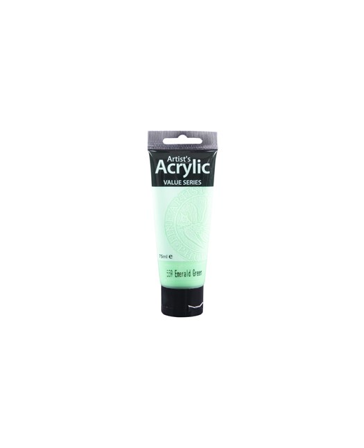 ARTISTS ACRYLIC PAINT 75ML EMERALD GREEN 559