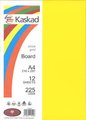 Kaskad A4 225gsm Board 12s Oriole Gold