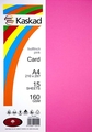 Kaskad A4 160gsm Crd 15pk Bullfinch Pink