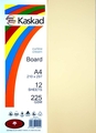 KASKAD BOARD CURLEW CREAM A4 22GSM 12SH PACK