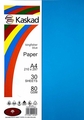 Kaskad A4 80gsm Ppr 30pk Kingfisher Blue