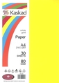 Kaskad A4 80gsm Ppr 30pk Oriole Gold