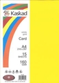Kaskad A4 160gsm Crd 15pk Oriole Gold