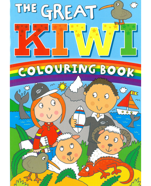 THE GREAT KIWI COLOURING BOOK