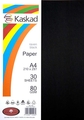 Kaskad A4 80gsm Ppr 30pk Raven Black