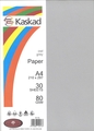 KASKAD A4 80GSM PPR 30 SHEETS OWL GREY