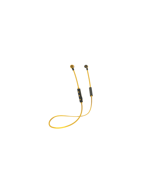 MOKI FREESTYLE EARPHONES YELLOW