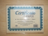 CERTIFICATE PAPER A5 BLUE/ORION CRM 20PK