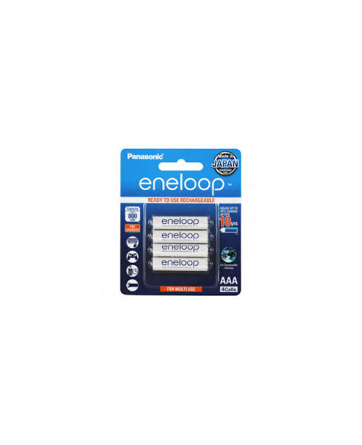 Panasonc eneloop aaa 4pk rechargable battery