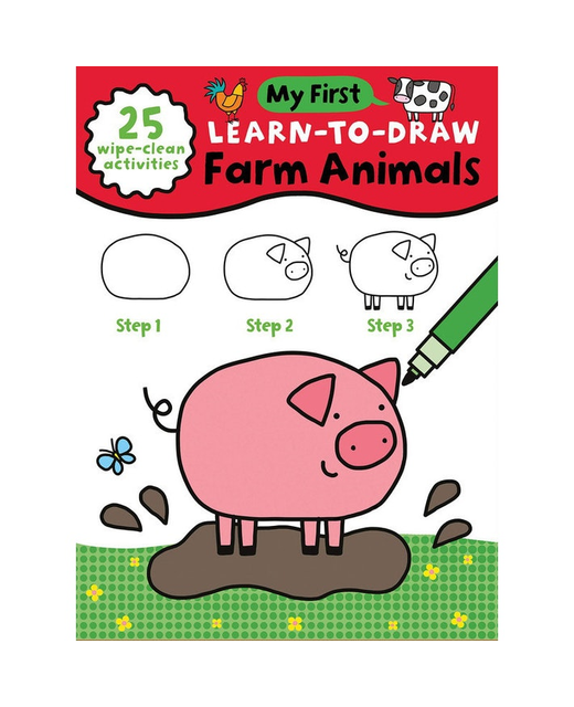 My First Learn to Draw: Farm Animals