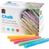 EC COLOURED CHALK DUSTLESS STICKS 100