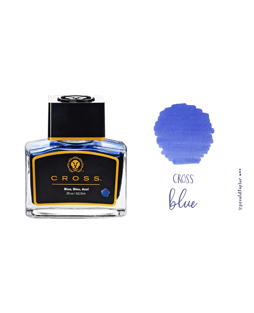 CROSS BLUE FOUNTAIN PEN BOTTLED INK 62.5ML