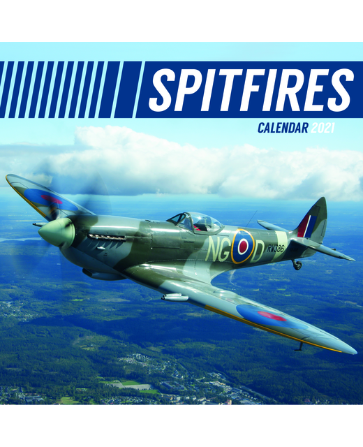 2021 SQUARE CALENDAR SPITFIRES
