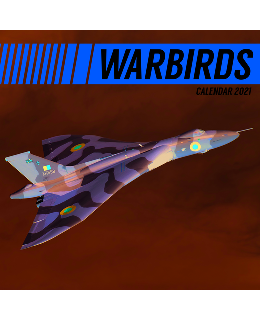 2021 SQUARE CALENDAR WARBIRDS