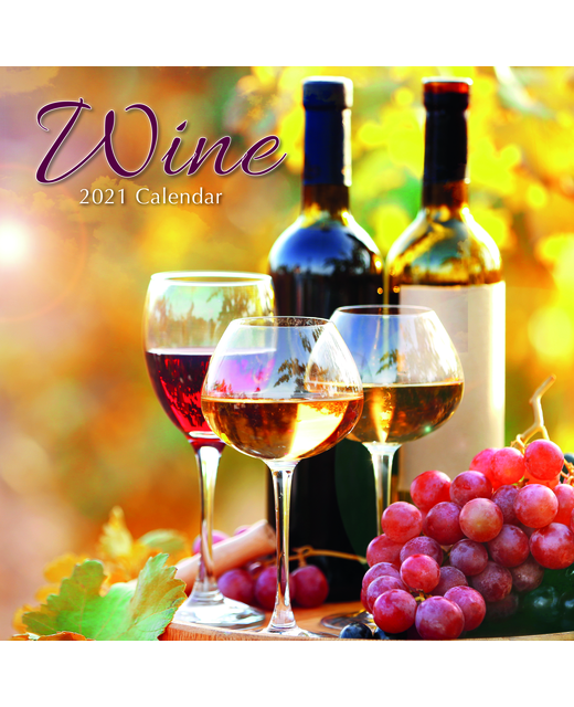 2021 SQUARE CALENDAR WINE