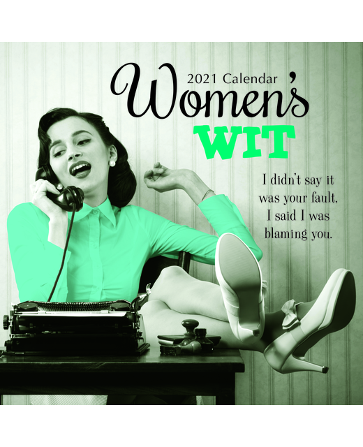 2021 SQUARE CALENDAR WOMENS WIT