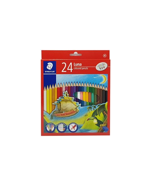 COLOURED PENCILS STAEDTLER LUNA FULL PACK 24