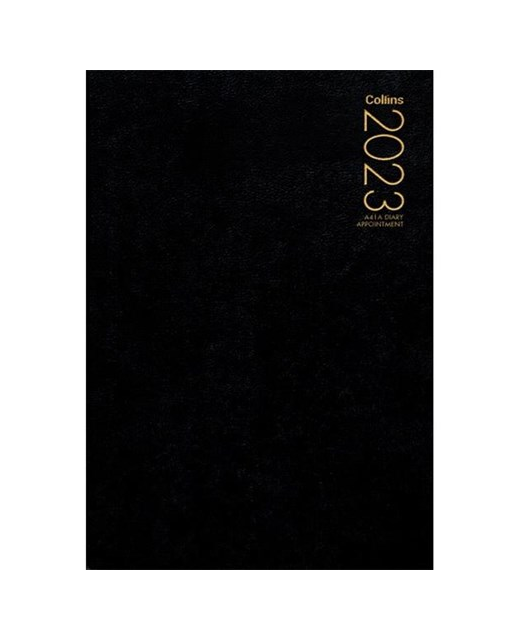 DIARIES 2023 Collins A41A Appointment  Black
