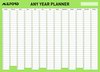 Milford Any Year Planner Laminated 695x995  Undated