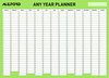Milford Any Year Planner Laminated & Framed 695x995  Undated