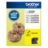 Brother Ink LC233 Yellow (550 Pages)