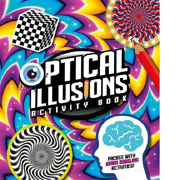 OPTICAL ILLUSIONS ACTIVITY BOOK - Children Books-Activities & Colouring Books : Onehunga Books ...