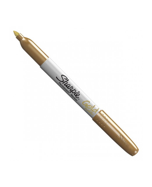 Marker Permanent Sharpie Gold Permanent